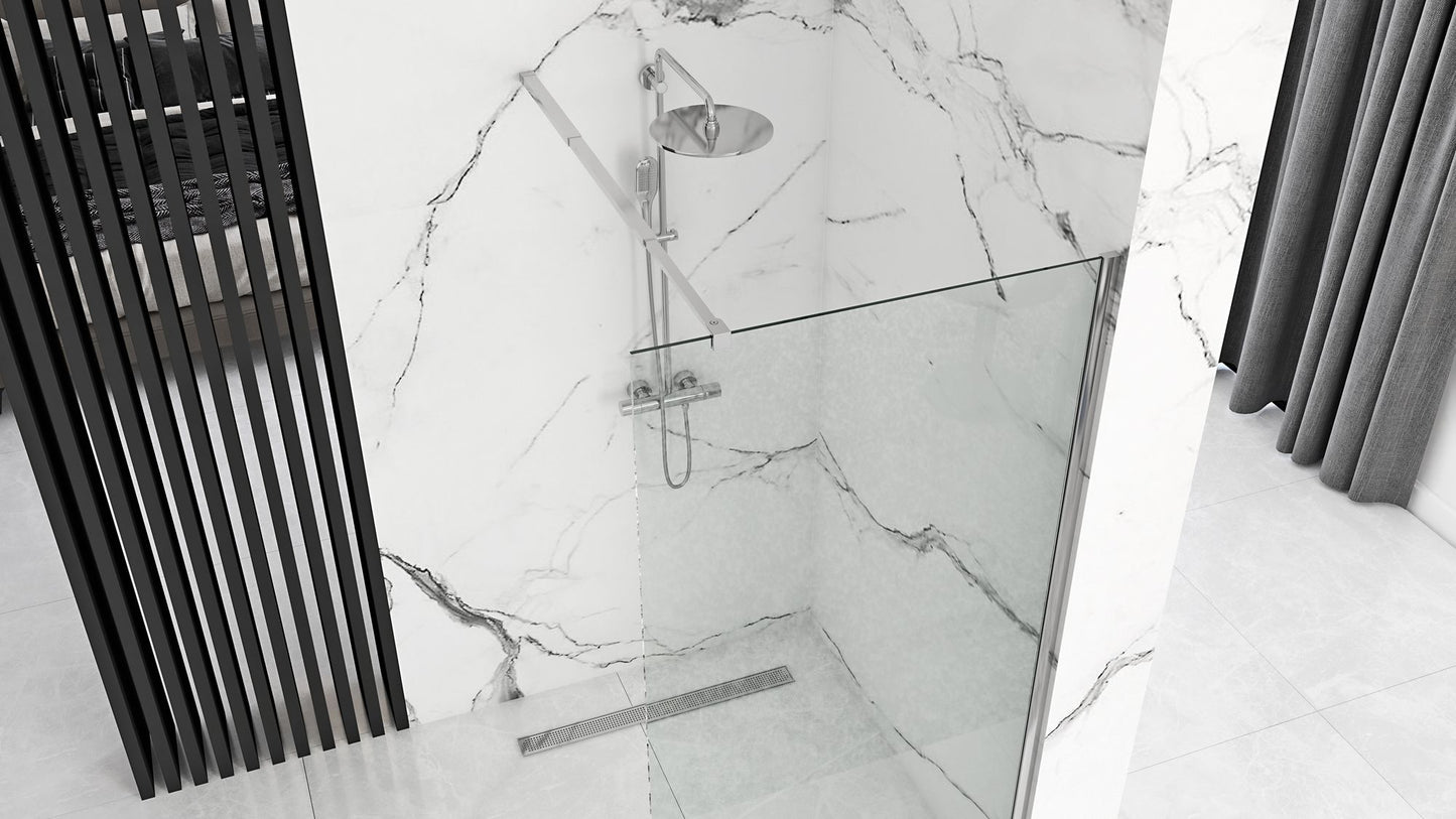 Panou de dus Rea Aero N 110 Transparent 2
