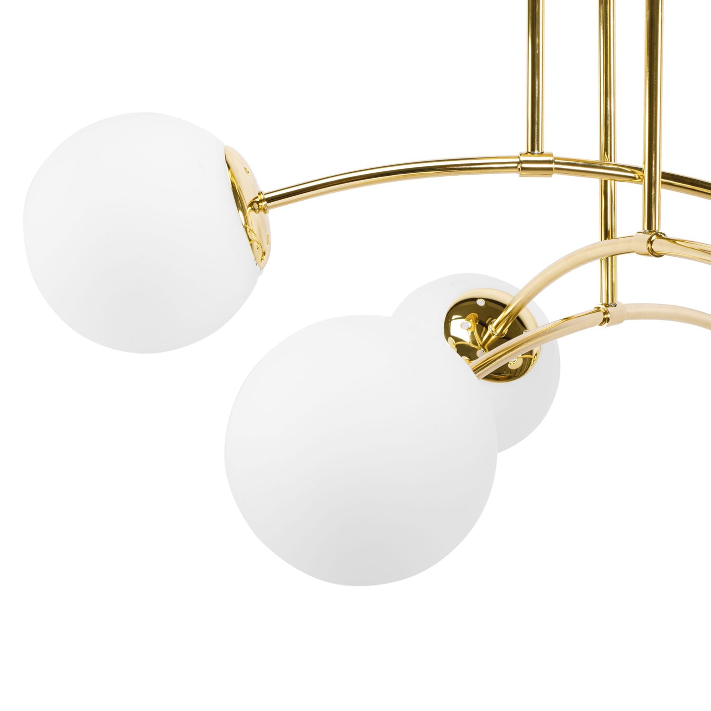 LAMPA WISZĄCA SUFITOWA ZŁOTA APP1577-5C 3