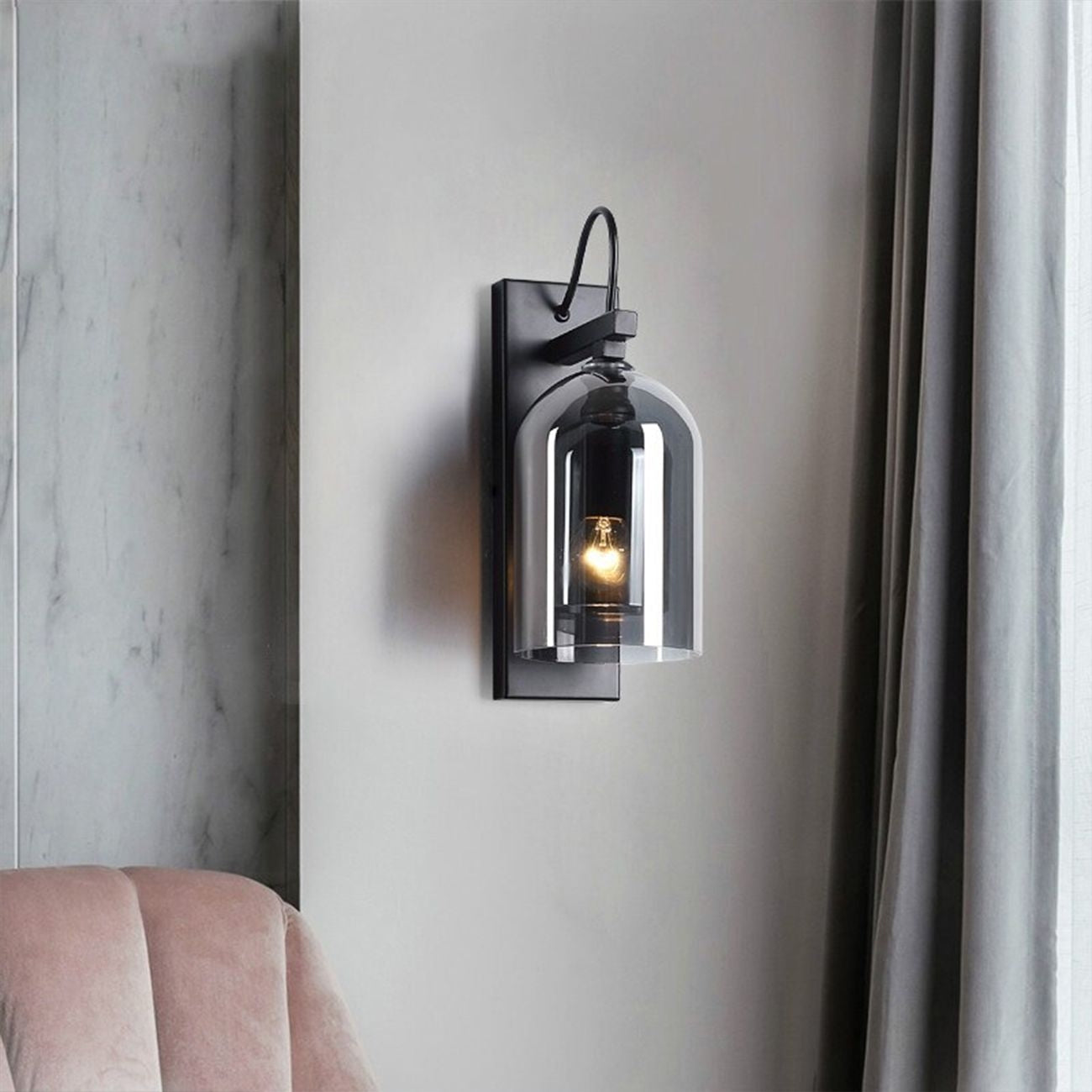 Lampa De Perete APP1207-1W Black 6