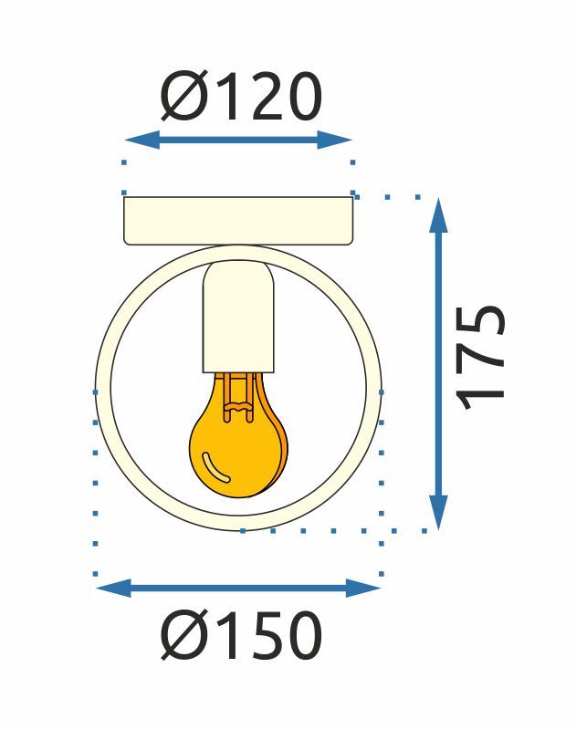 Lampa de perete APP990-1W 8
