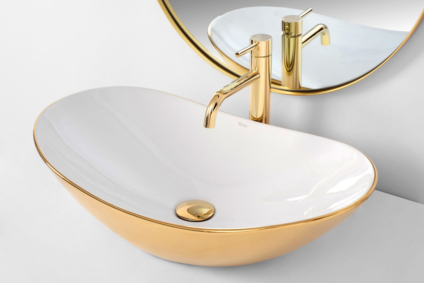 Lavoar pe blat Rea Royal White Gold 4