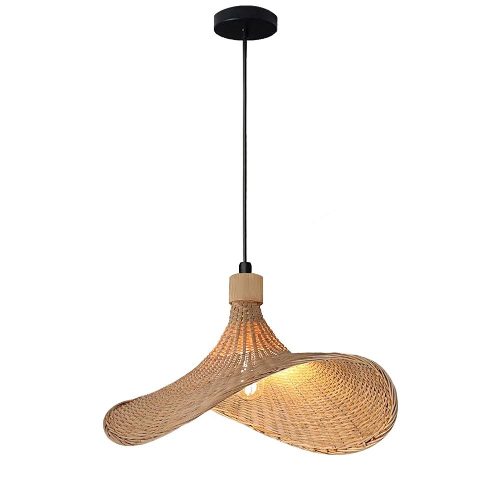 LAMPĂ SUSPENDATĂ DIN BAMBUS APP1642-1CP 30cm 3