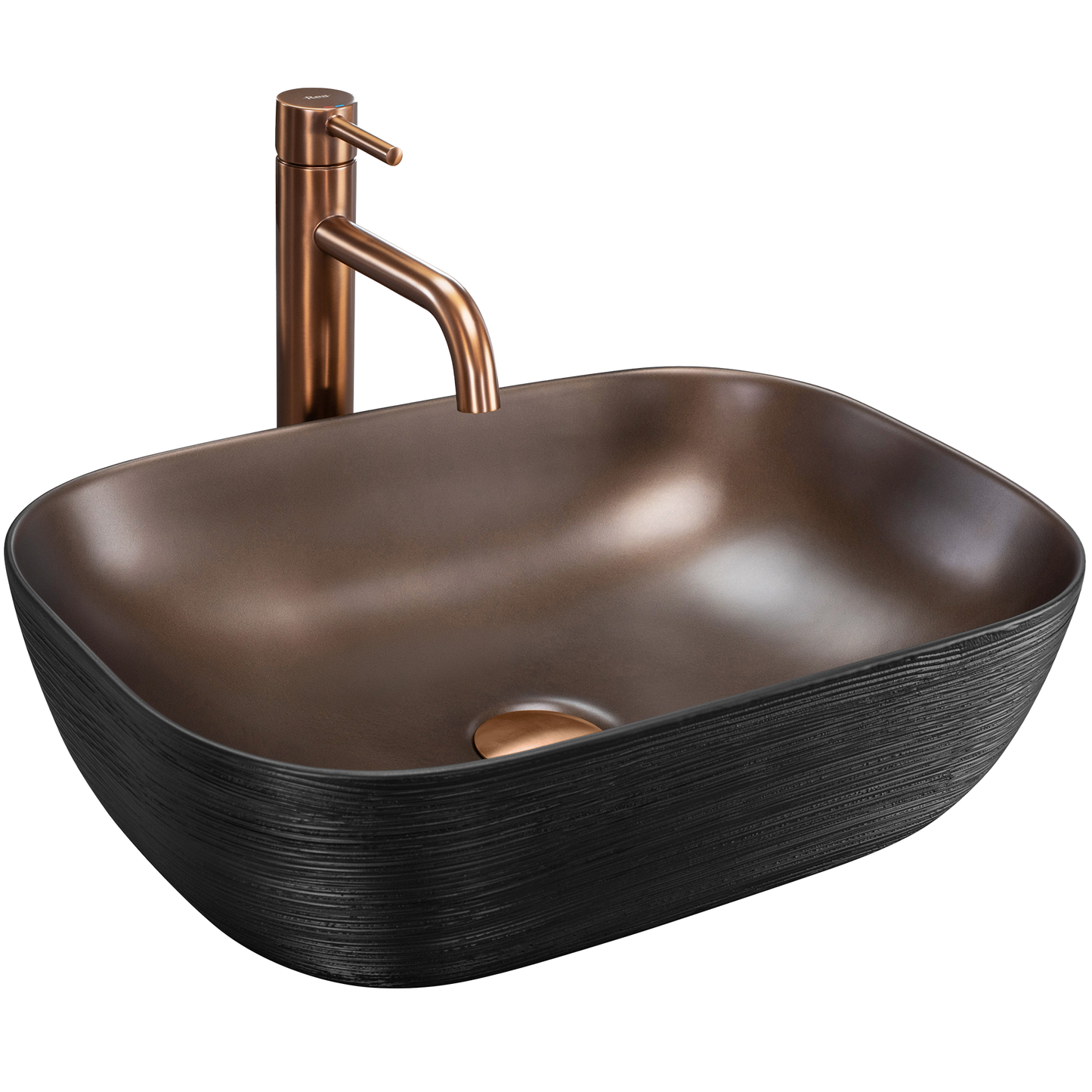 Lavoar Pe Blat Rea Belinda Copper Brush / Black 1