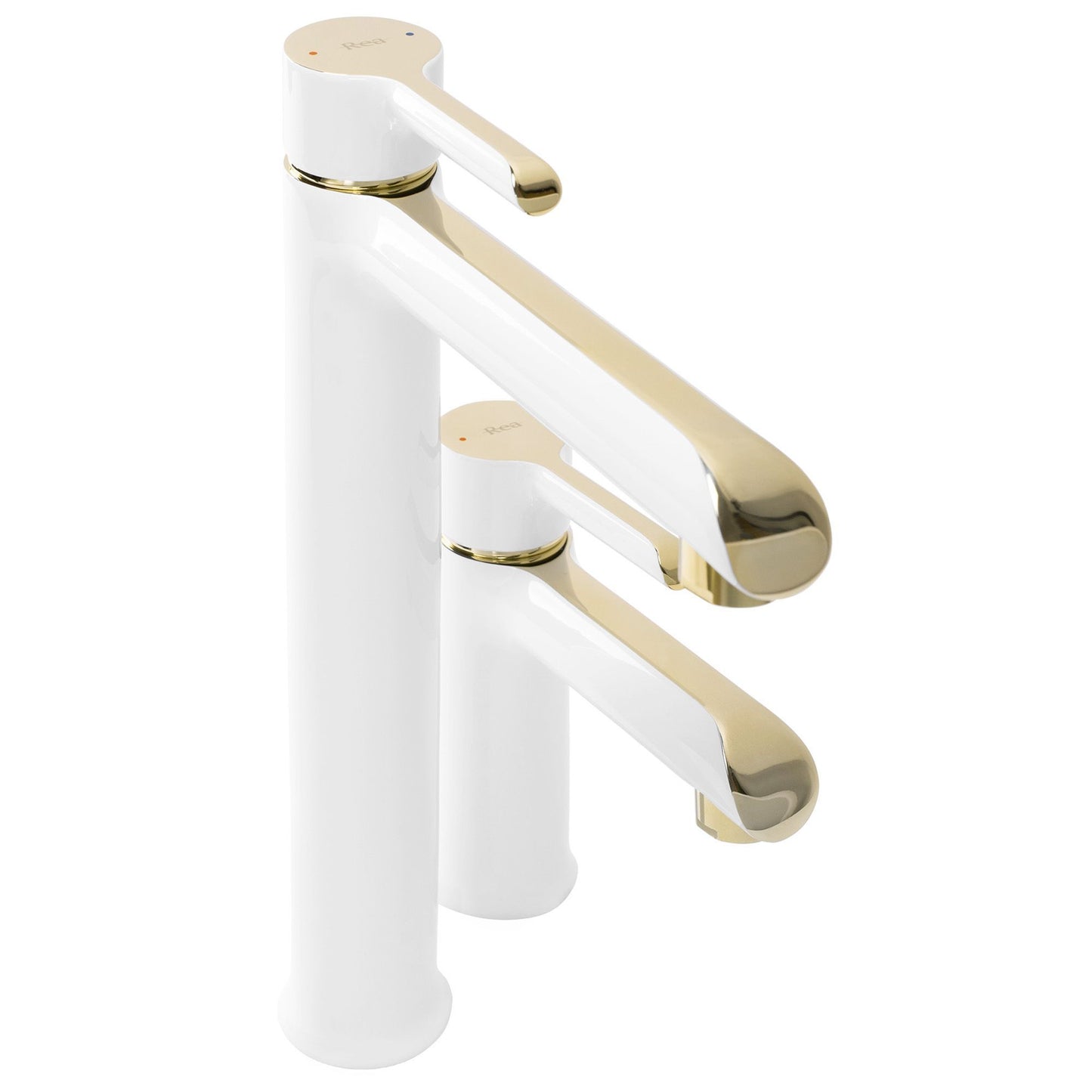 Baterie pentru baie Rea MELIA white gold High 7