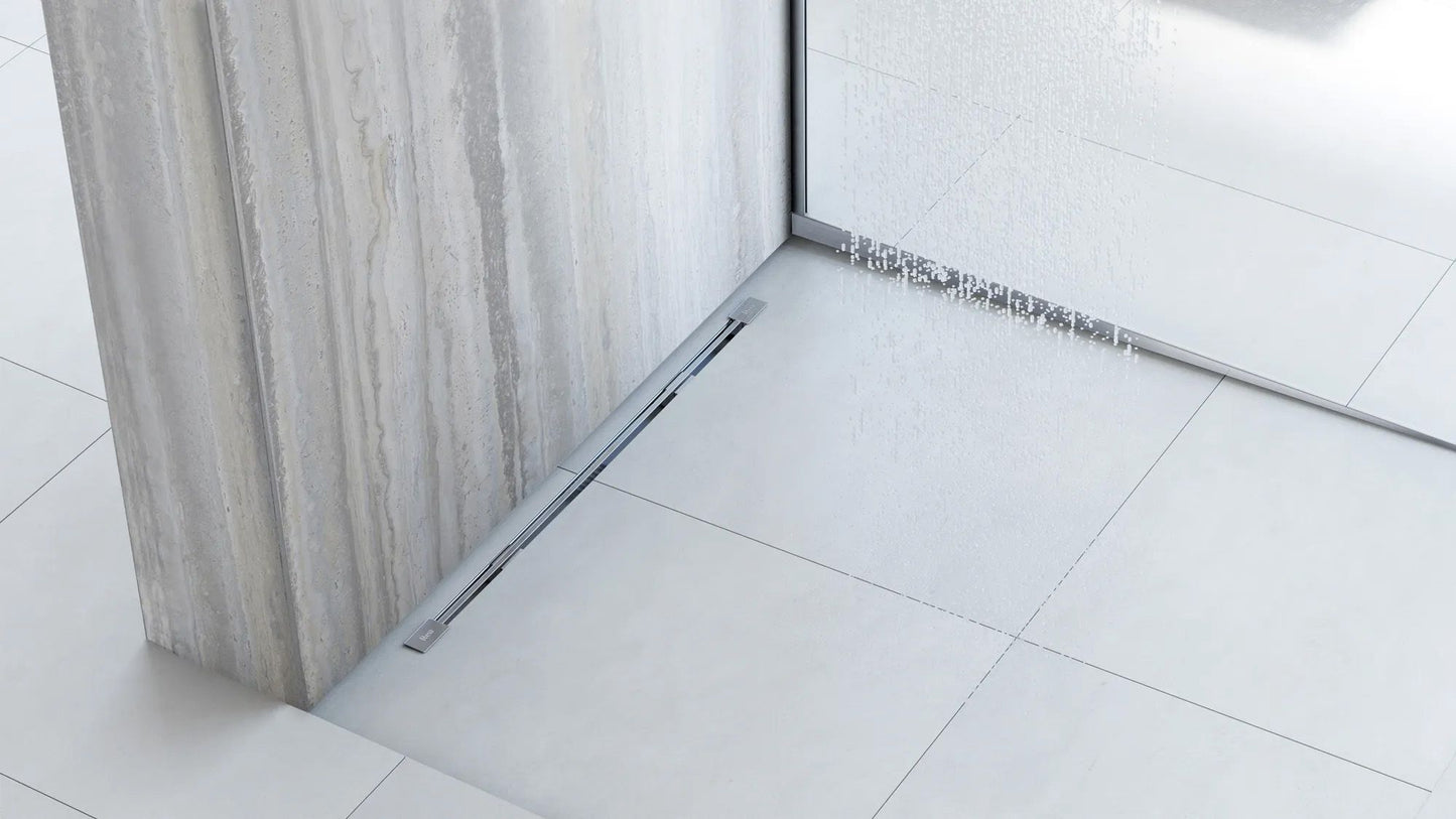 Profil de panta cadita de dus 140cm Brush nickel dreapta 8