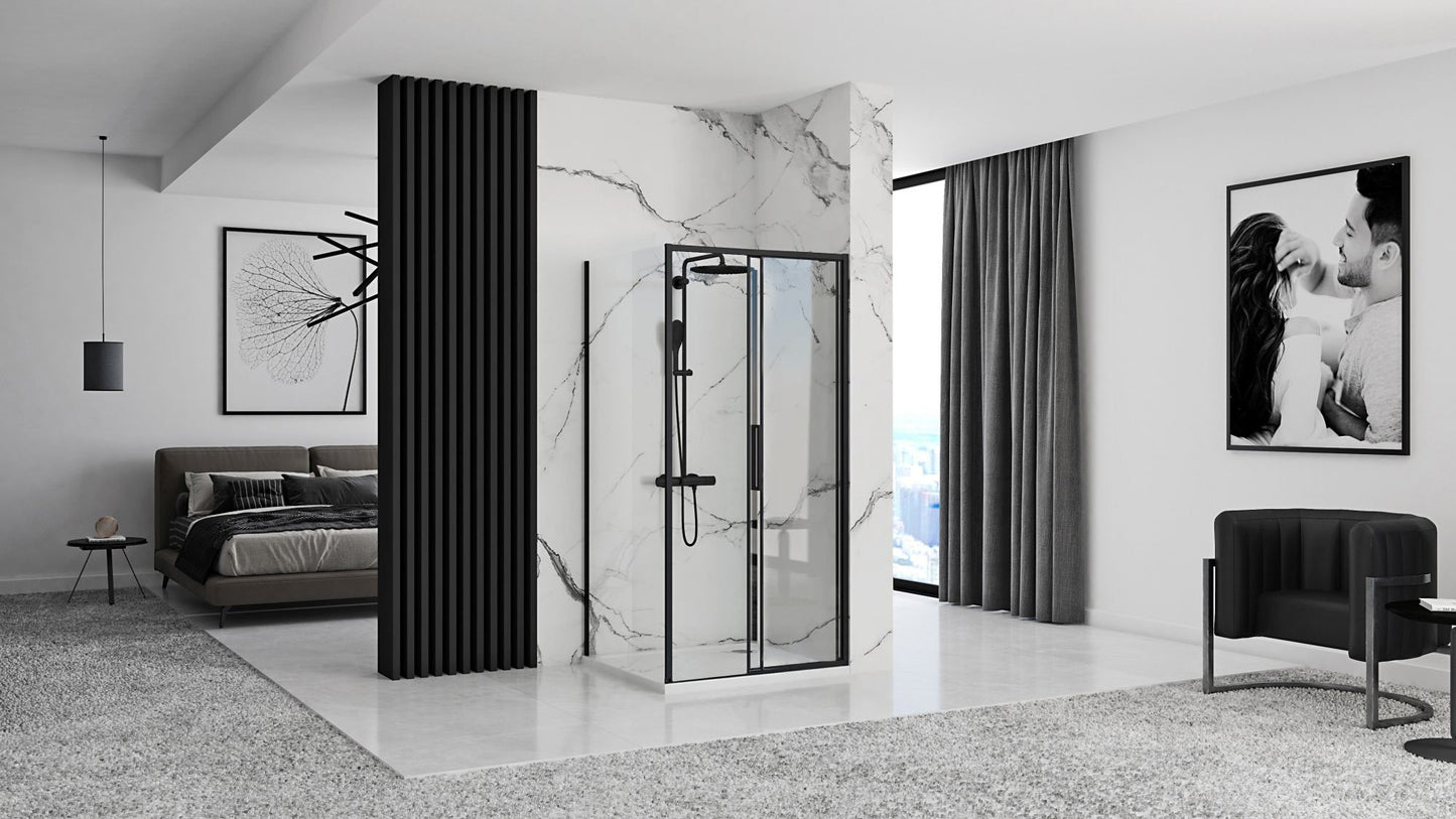 Cabina dus de colt Rapid Slide Usa: 110 Perete: 90 4