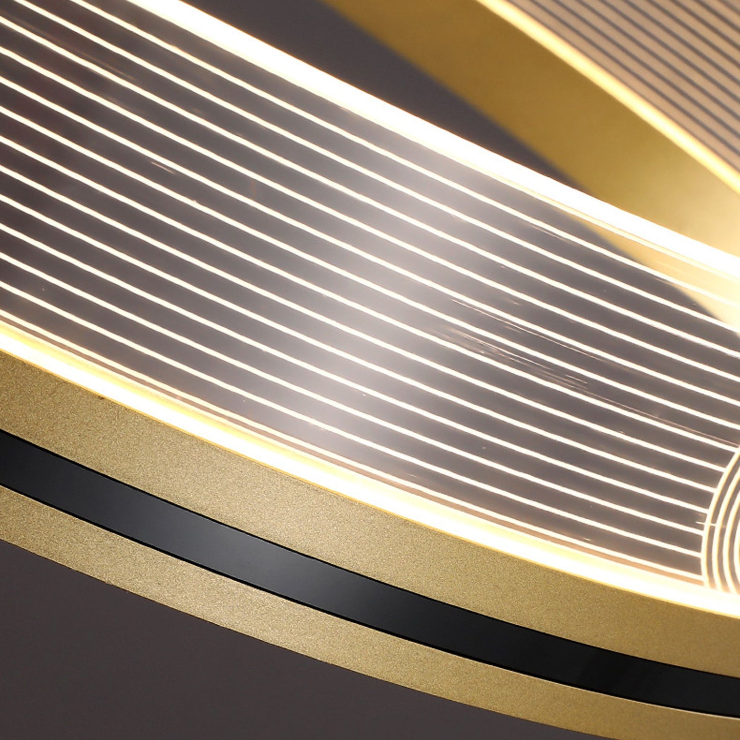 Lampă suspendată APP1190-CP Gold 60cm 11