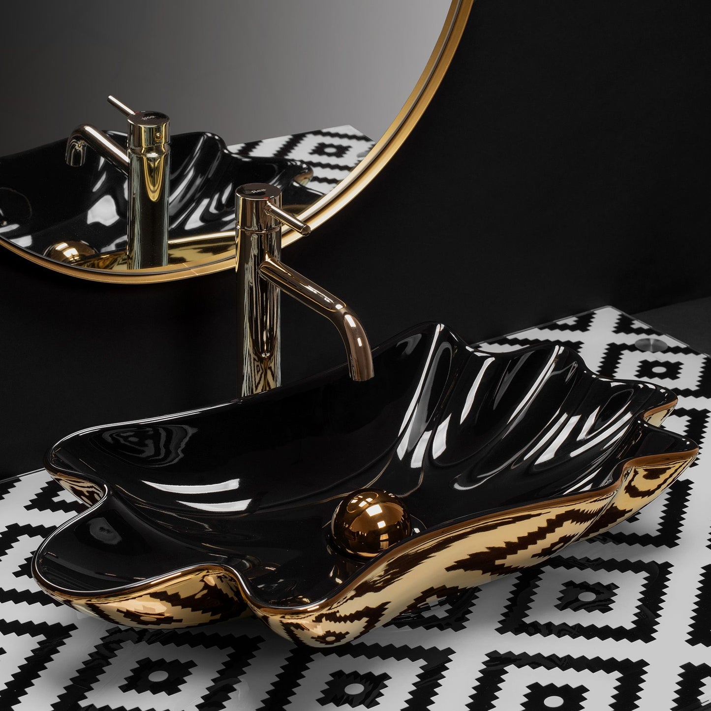 Lavoar REA Sea Black Gold + Dop Click-Clack 2