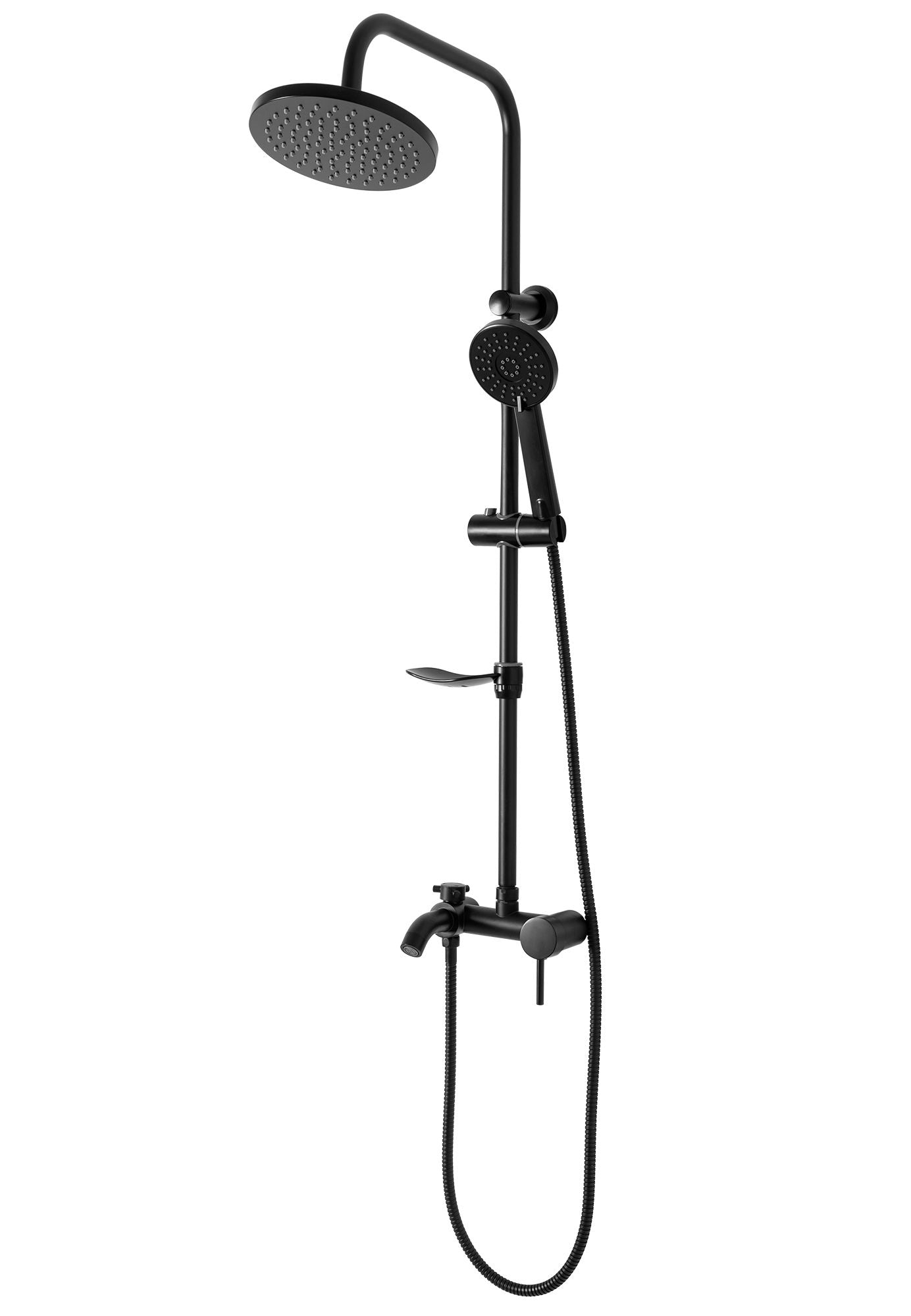 Coloana de dus negru LUIS Black 5