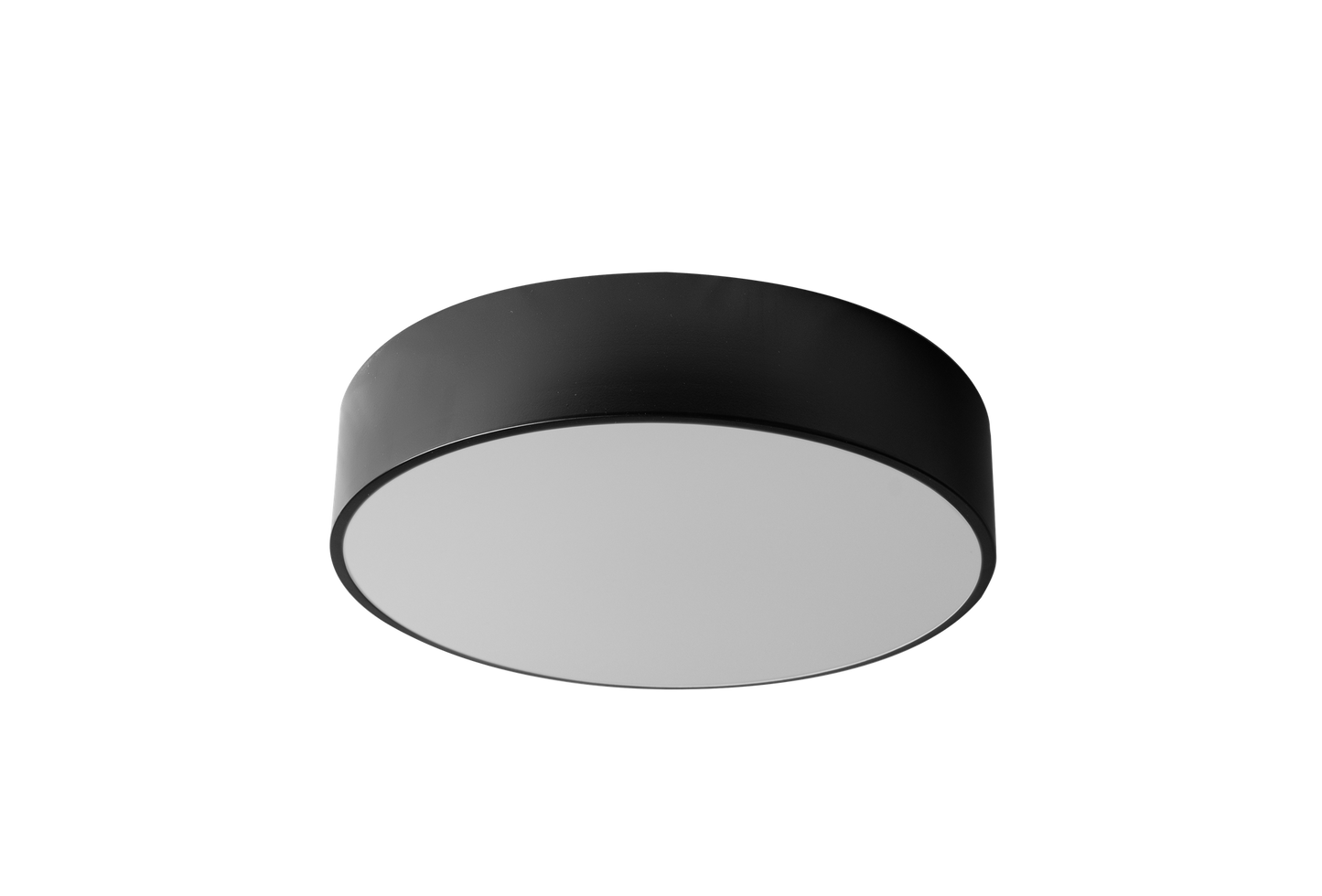 Lampa Plafoniera 40cm rotunda negru app642-3c 2