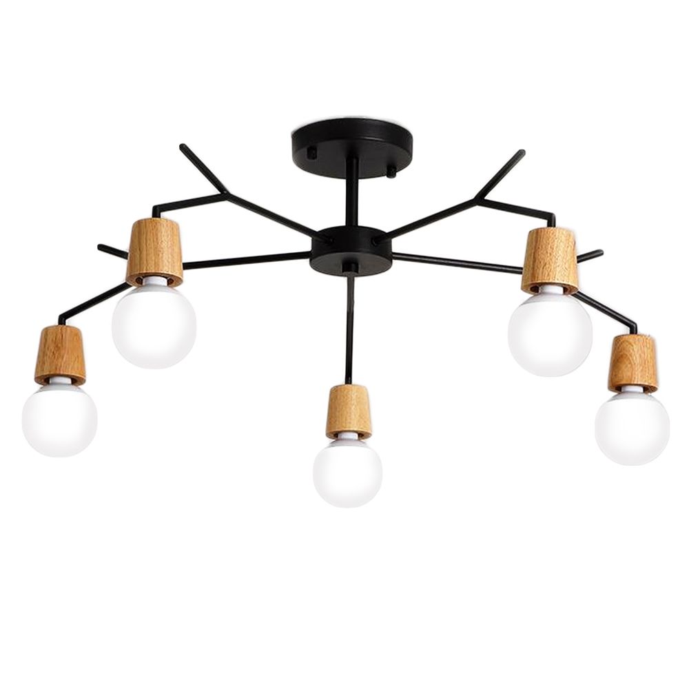 Plafoniera din metal stil scandinav APP694-5C 1