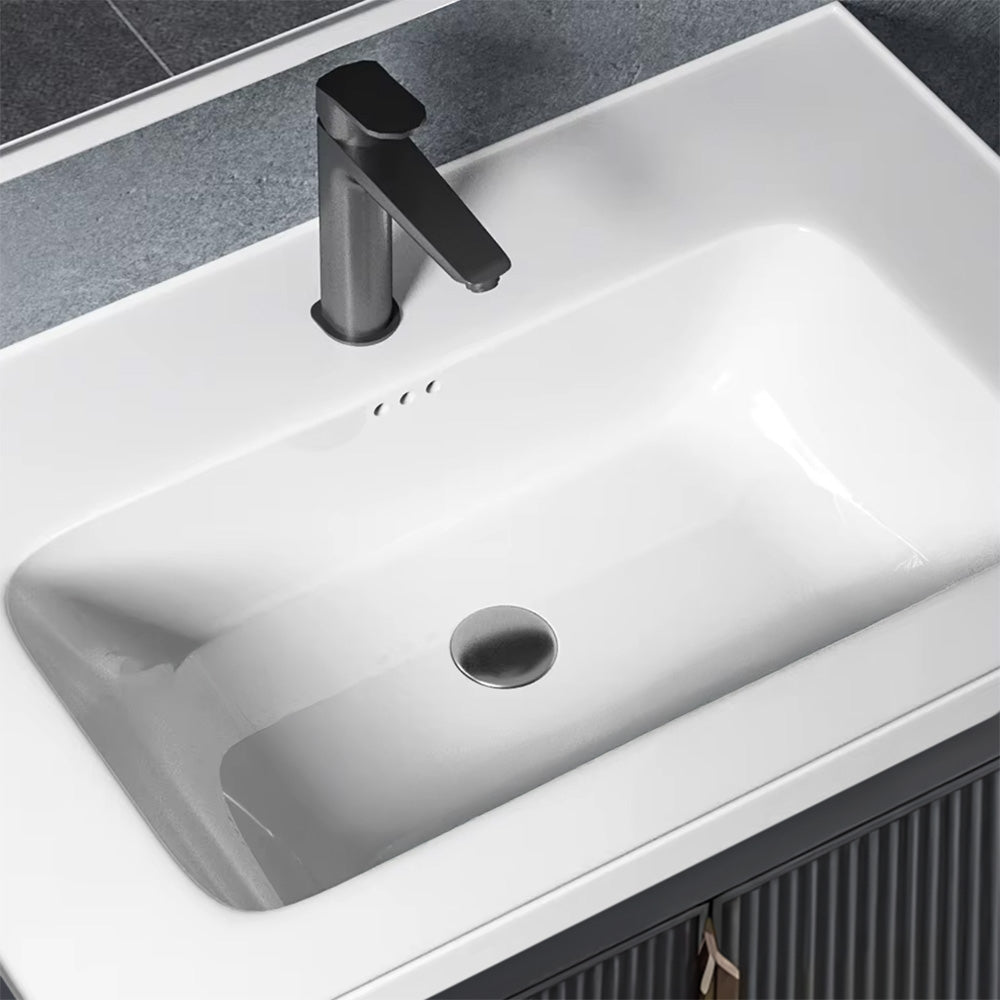 Set Mobilier De Baie Cu Lavoar Astor 60cm Grey 3