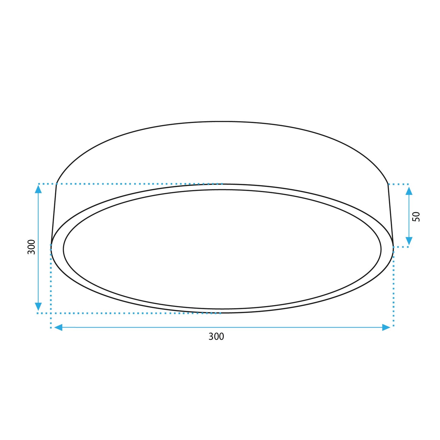 Lampă de tavan APP1404-C 30cm 8