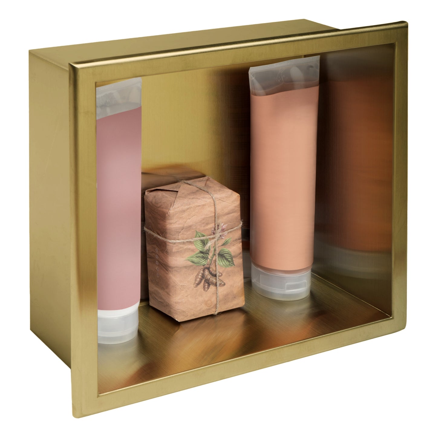 RAFT BAIE INCASTRAT PERETE 30x30 gold brush 2