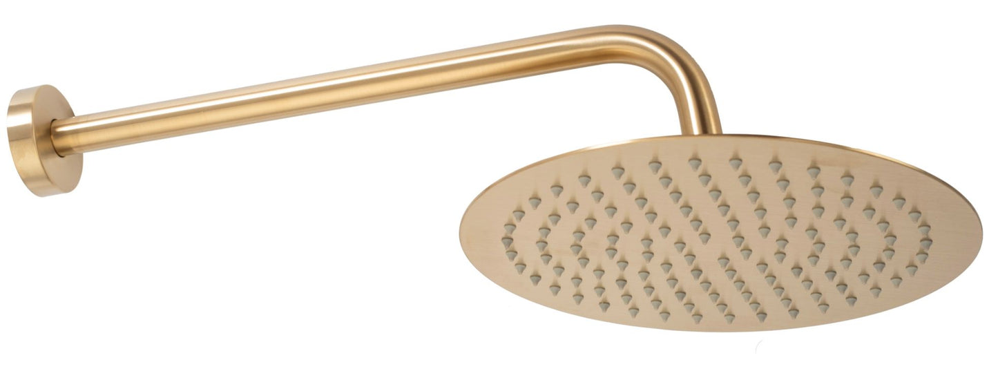 Set de duș incastrat Rea Lungo Brush Gold Auriu cu BOX 4