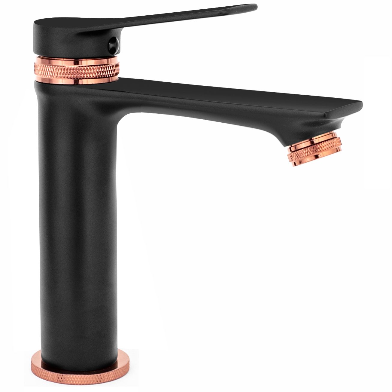 Baterie pentru baie Rea Viral Black Rose Gold Low 3