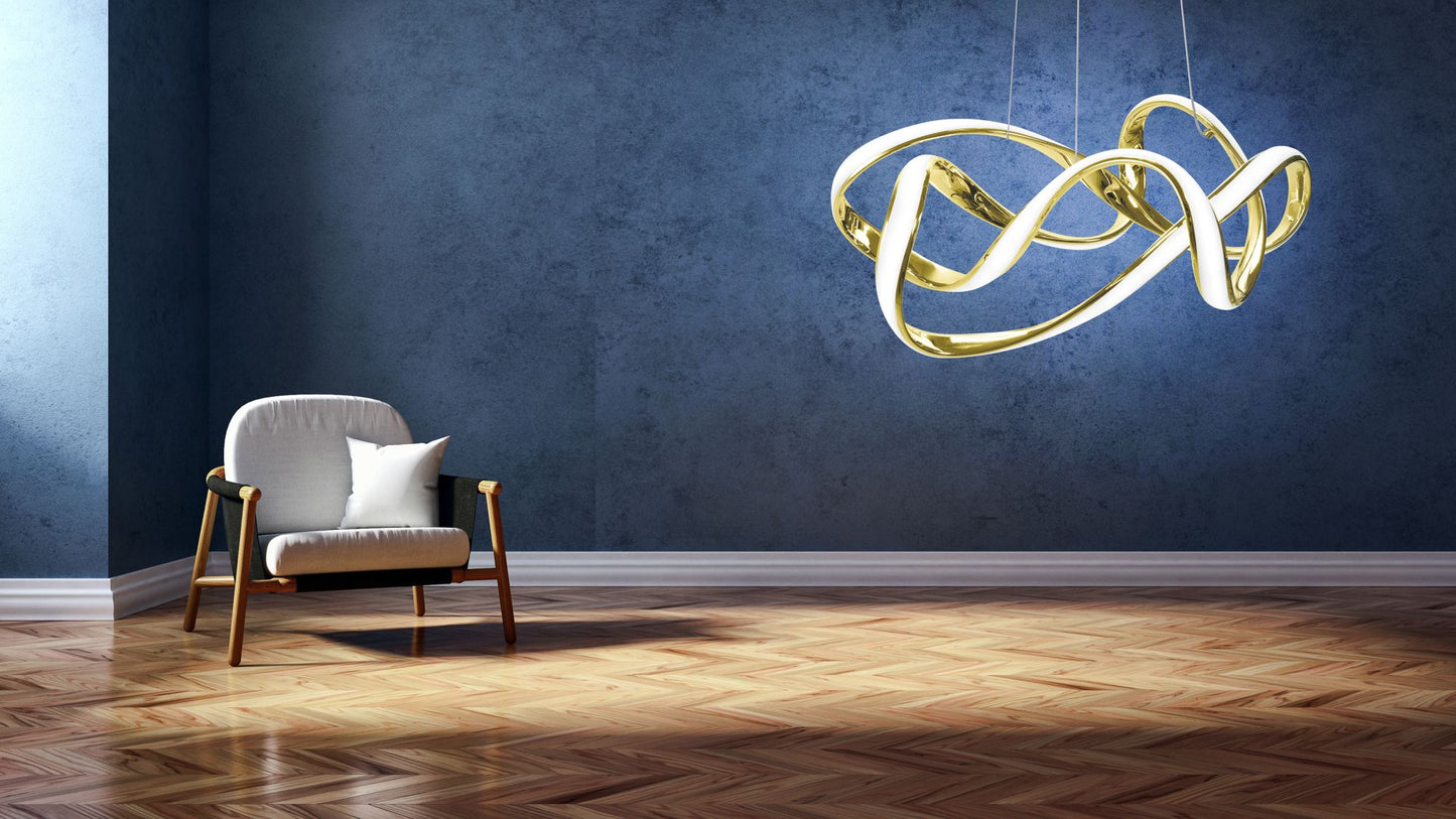 Lampa LED APP821-CP GOLD 4