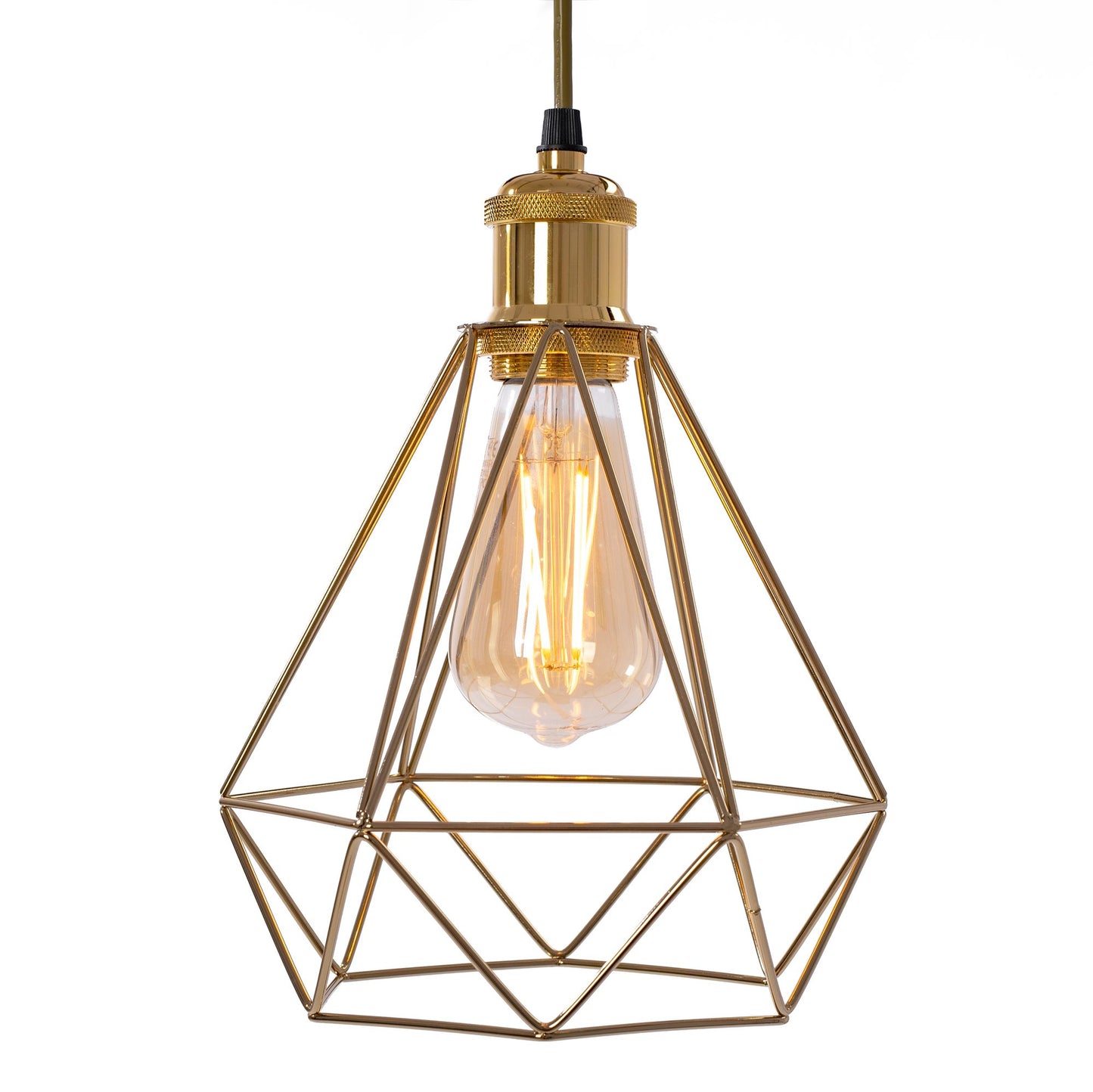LAMPA SUSPENDABILA DIAMANT Light Gold 392197 1