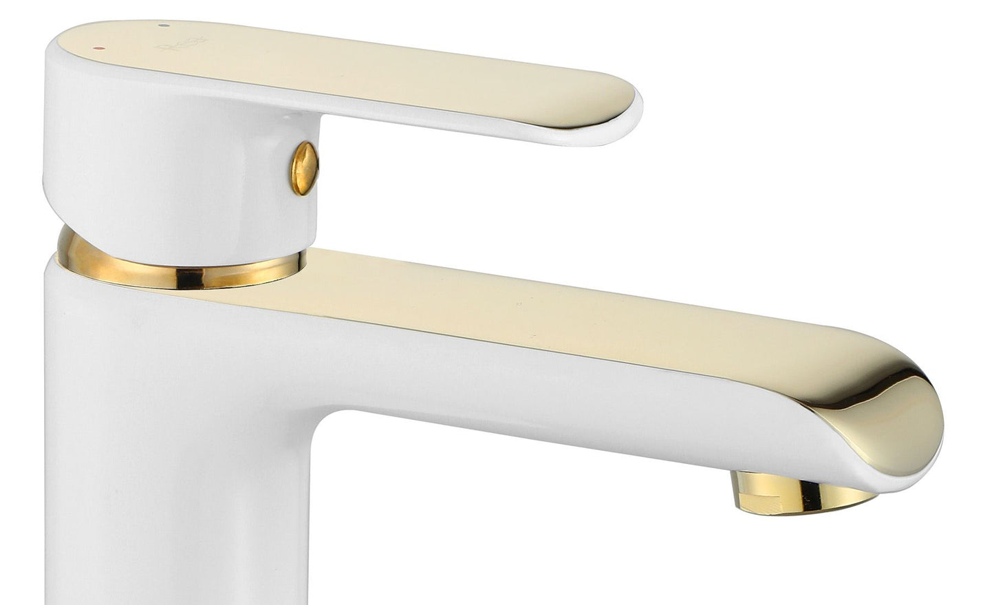 Baterie pentru baie REA Bloom White Gold Low 4