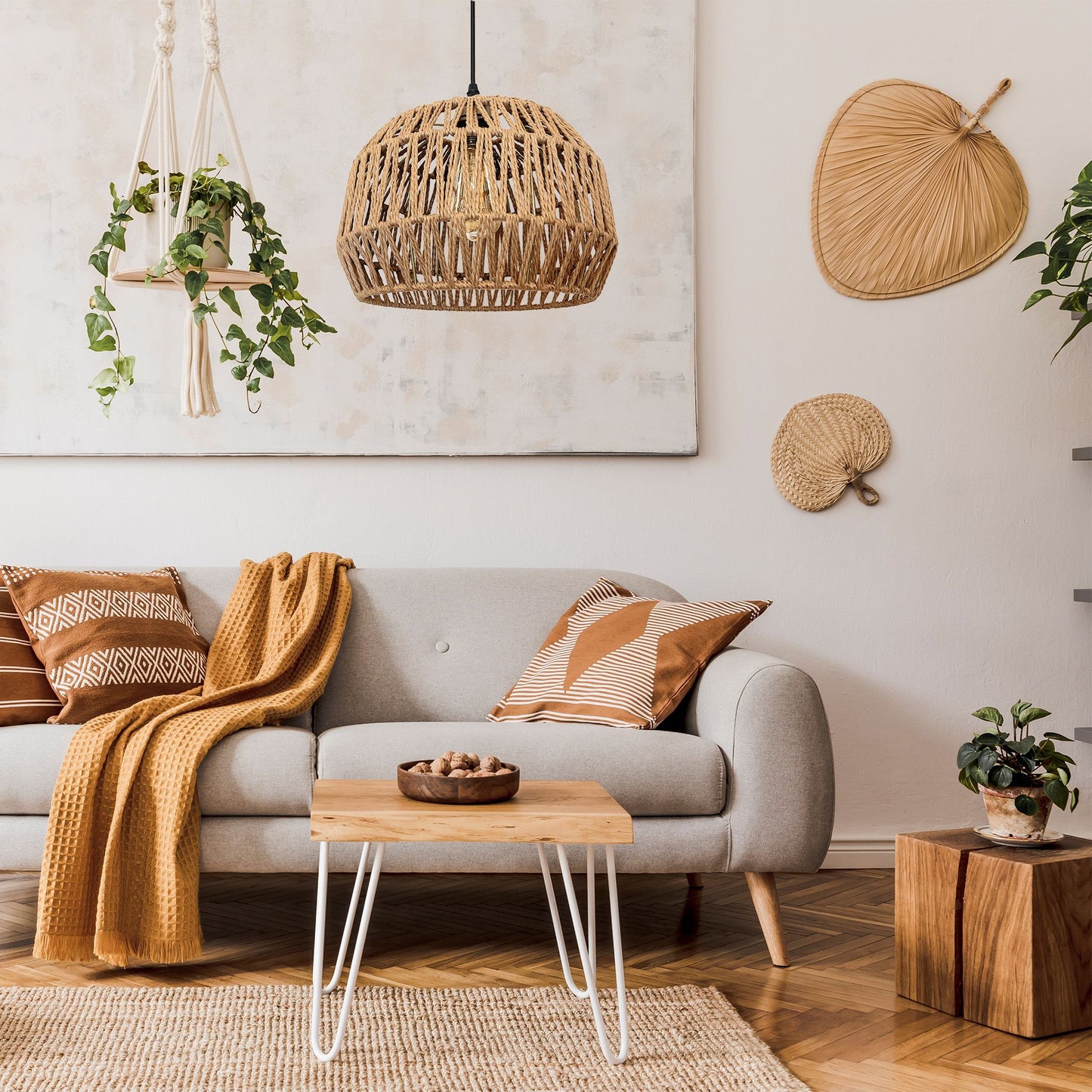 Lampă de tavan APP1291-1CP Beige 2