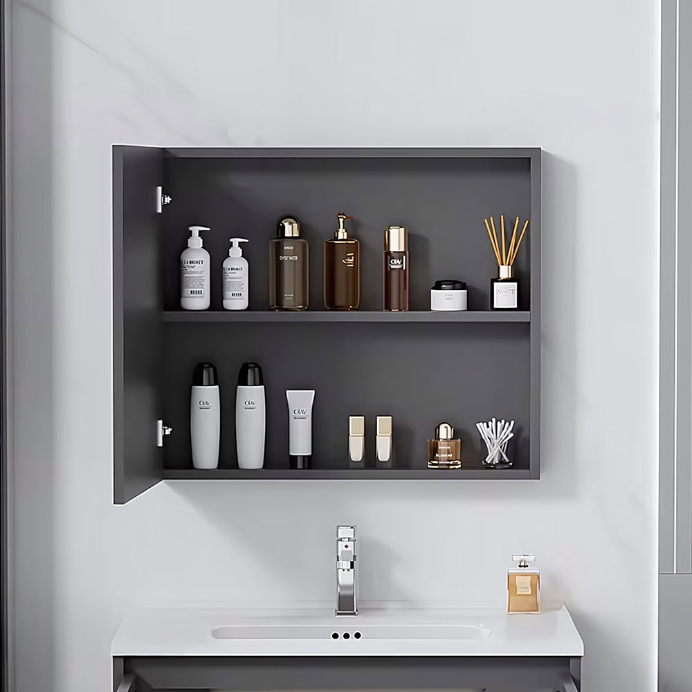 Set Mobilier De Baie Cu Lavoar Astor 60cm Grey 4