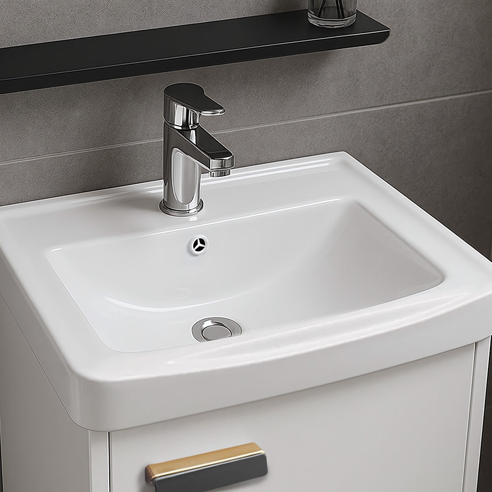Set Mobilier De Baie Cu Lavoar Molly 40cm White 3