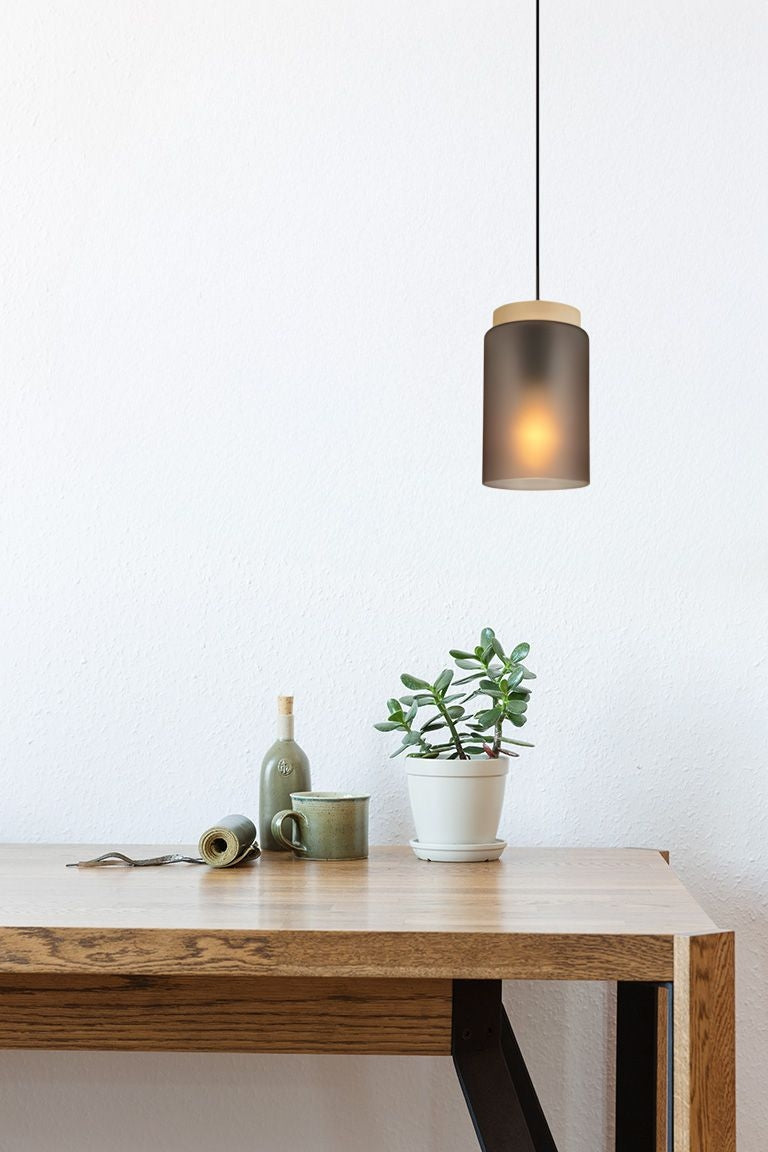Lampă Suspendată APP1810-1CP Frosted Grey 7