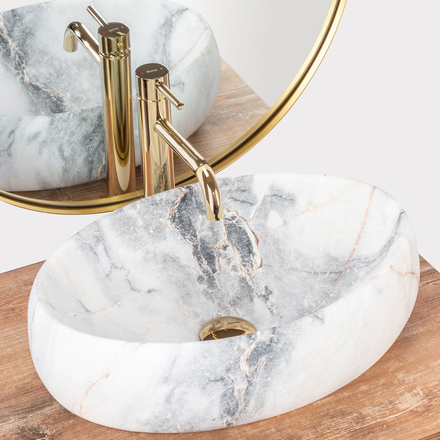 Lavoar de top blat Rea Linda Granit Mat 4