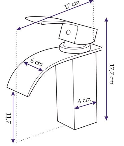 Robinet pentru lavoar Rea Falcon 18 8