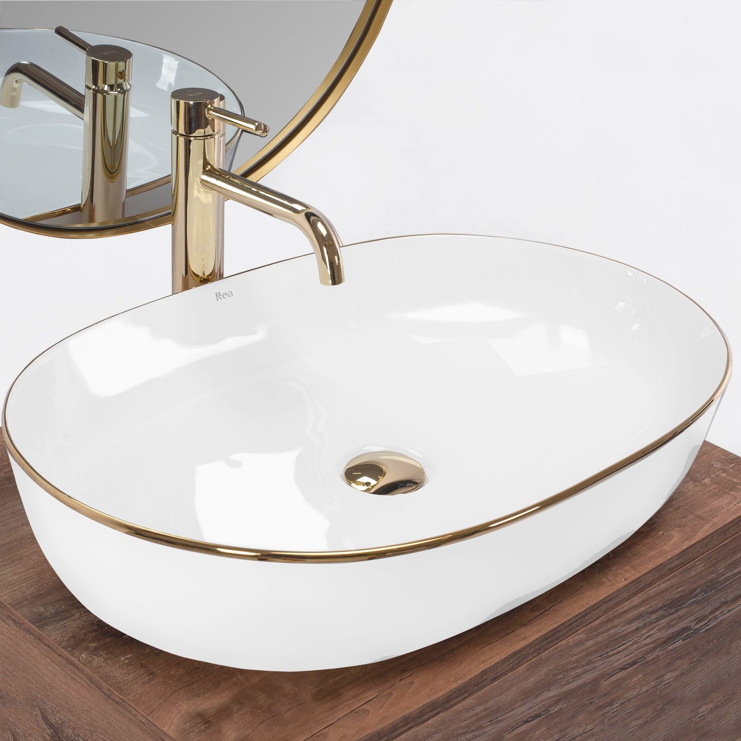 Lavoar de blat Rea CLEO White Gold Edge 2