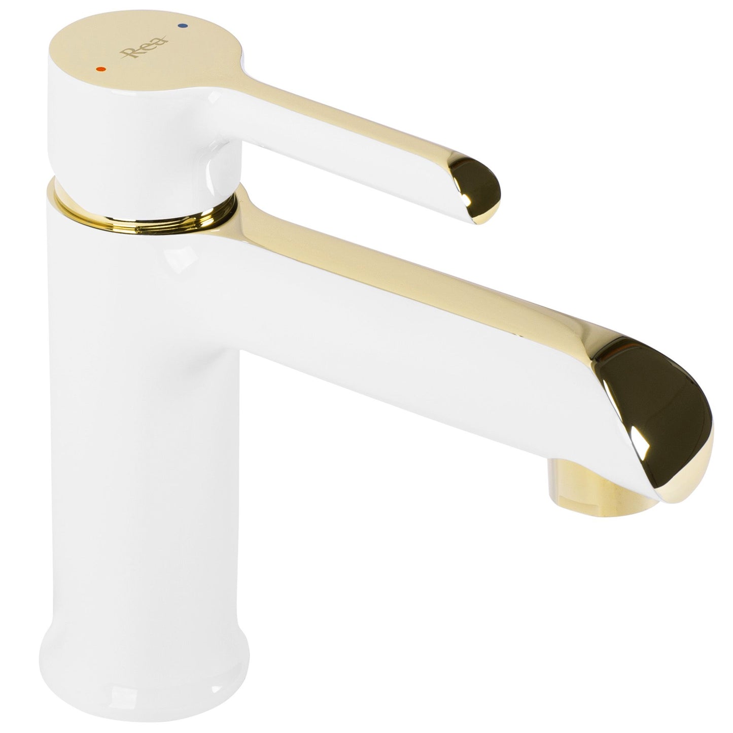 Baterie pentru baie Rea MELIA white gold Low 3