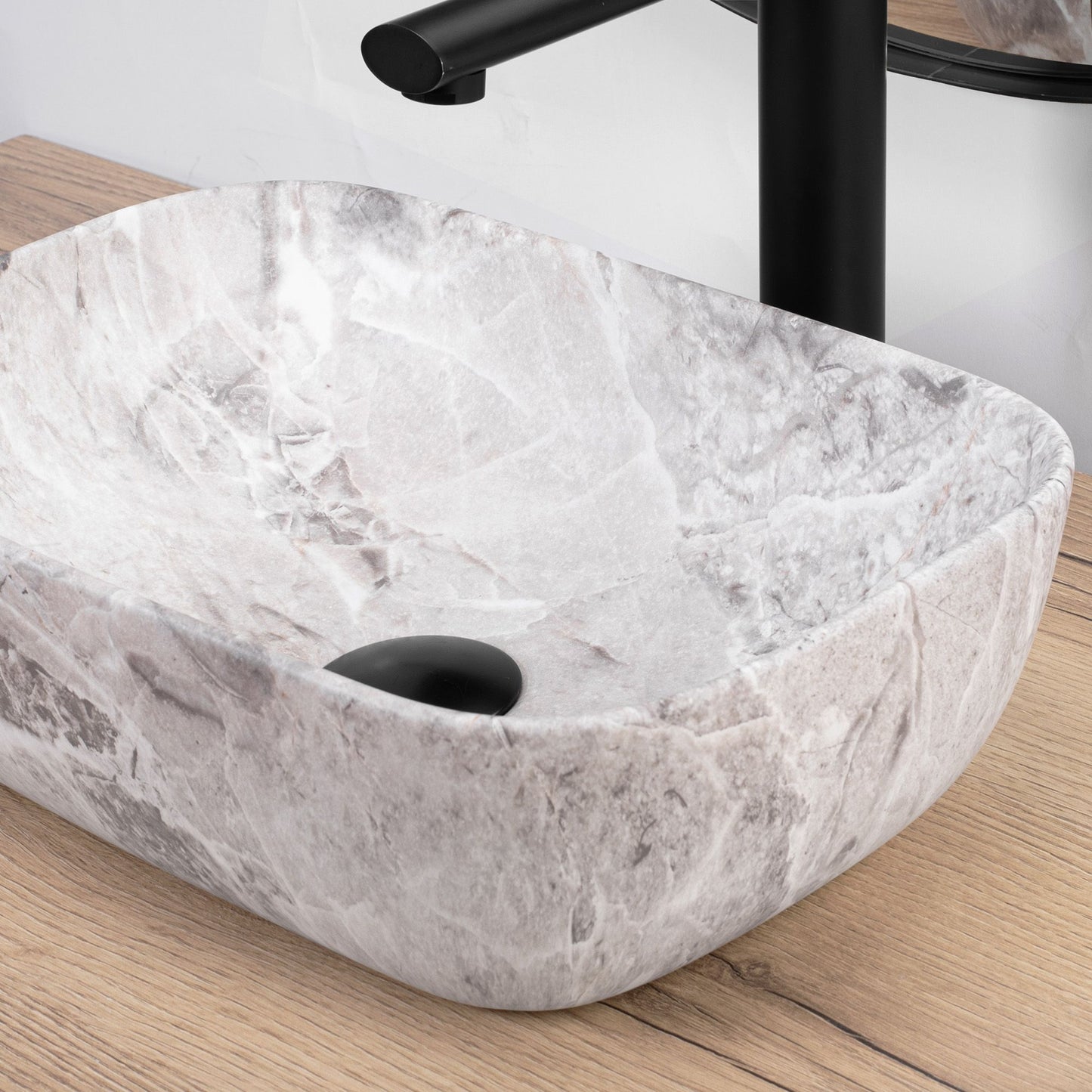 Lavoar pentru blat Rea Belinda mini stone matt 3