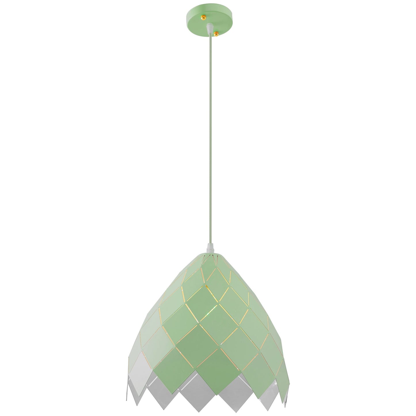 Lampă Suspendată De Tavan Din Metal Verde APP339-1CP 6