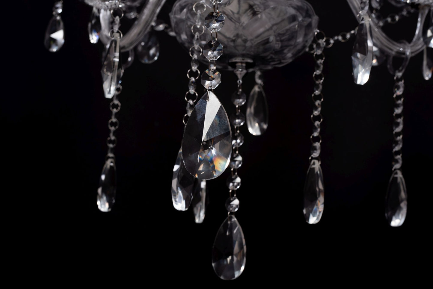 Candelabru cu lampă de cristal 300752 5