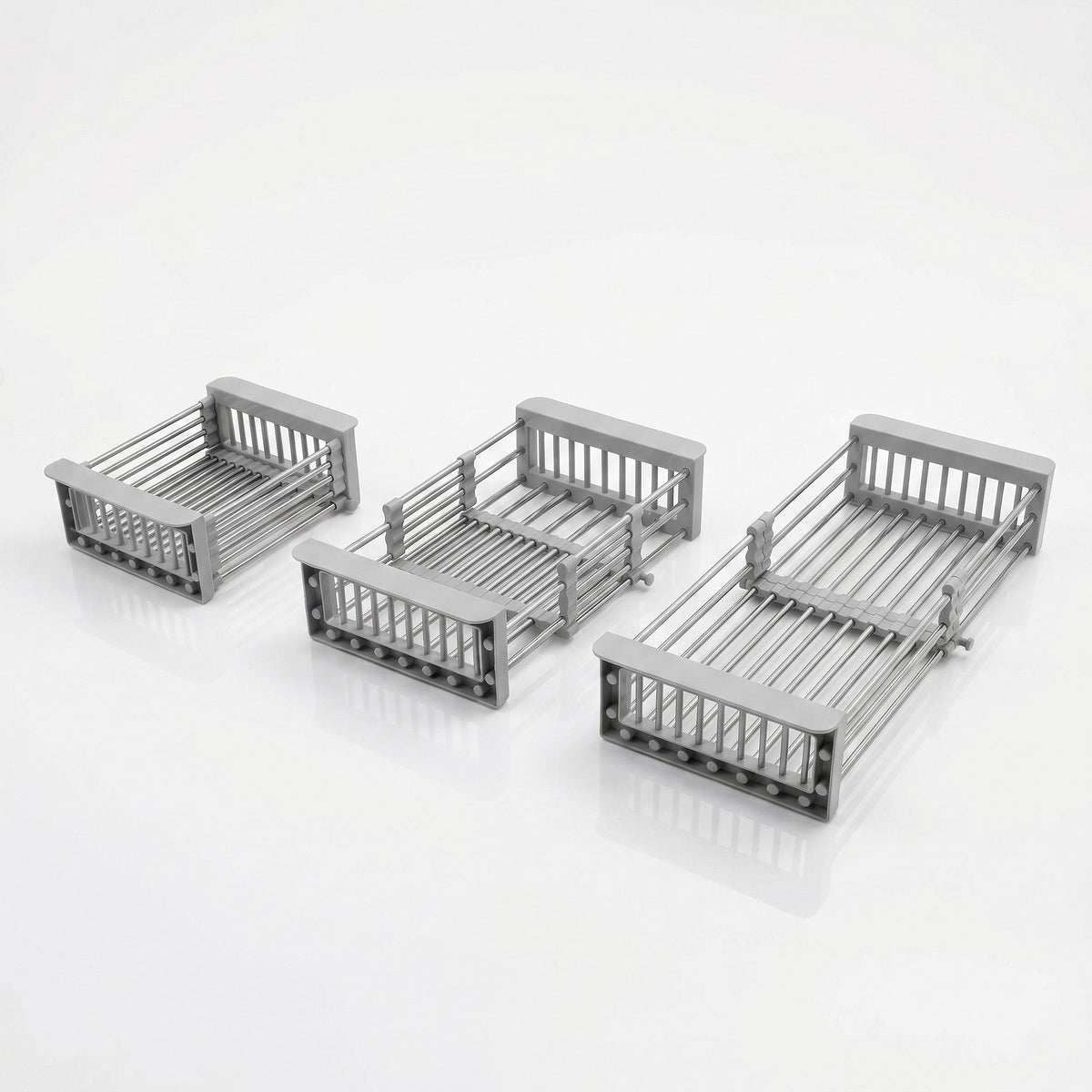 Set Accesorii Pentru Chiuvetă De Bucătărie 3 Piese REA Grey 5
