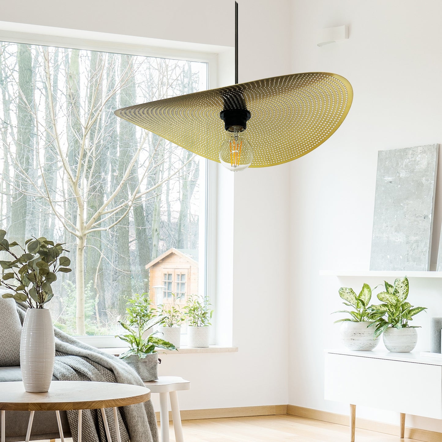 Lampă De Tavan APP1470-1CP Black/old Gold  6