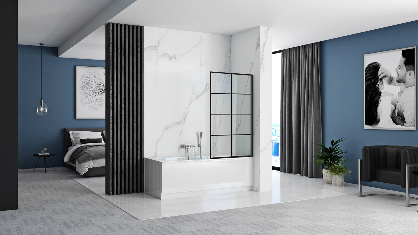 Paravan pentru cada Rea LagPERS-1 Fix 80 Negru Black 4