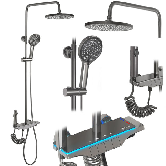 Set dus REA Savio Led Titanium  1