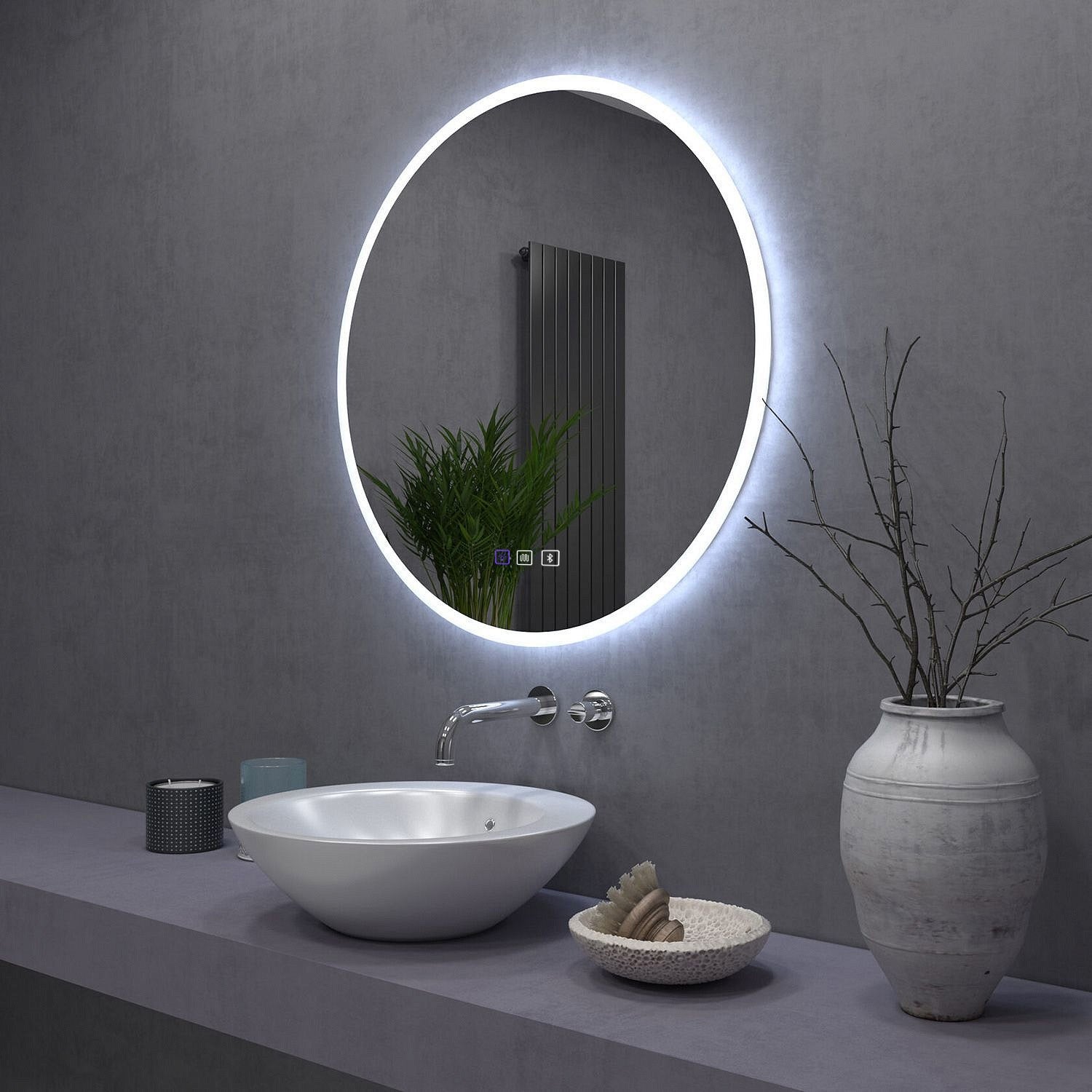Oglindă LED BLUETOOTH FFJ 80cm  4