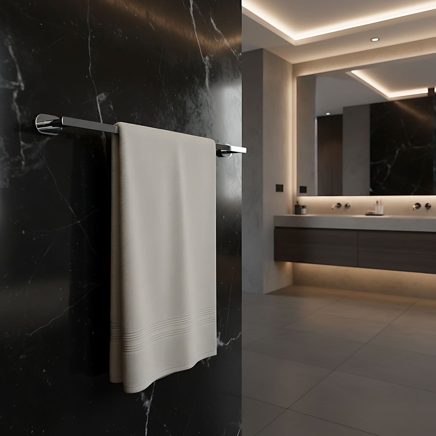 Cuier De Baie Til 101 Chrome  5