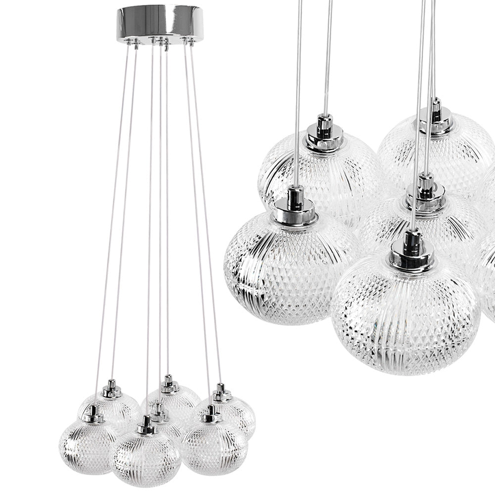 Lampă Suspendată Ms021-7cp Chrome  1