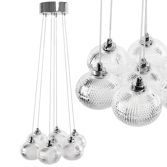 Lampă Suspendată Ms021-7cp Chrome  1