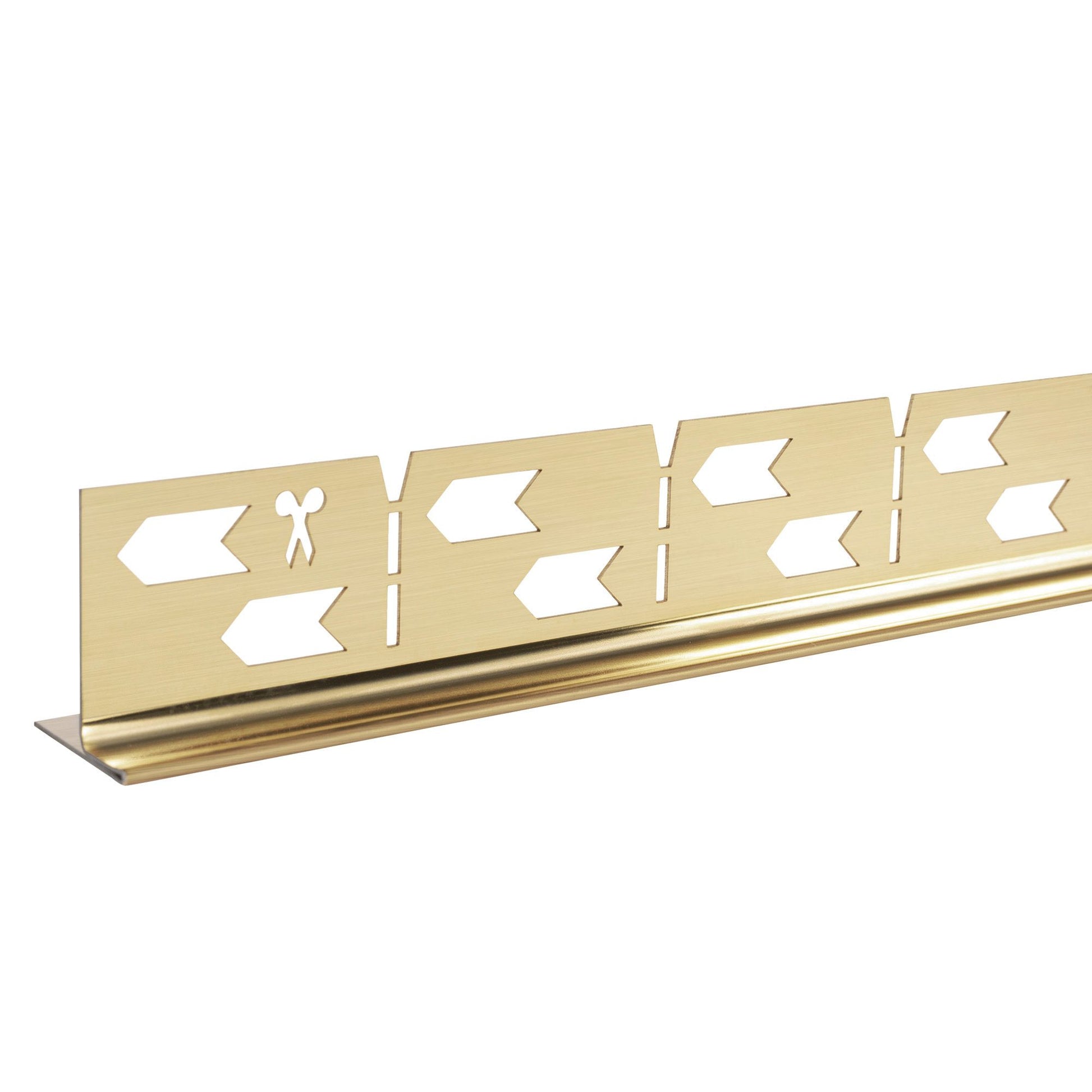 Profil de panta cadita de dus 100cm Brush Gold dreapta 3