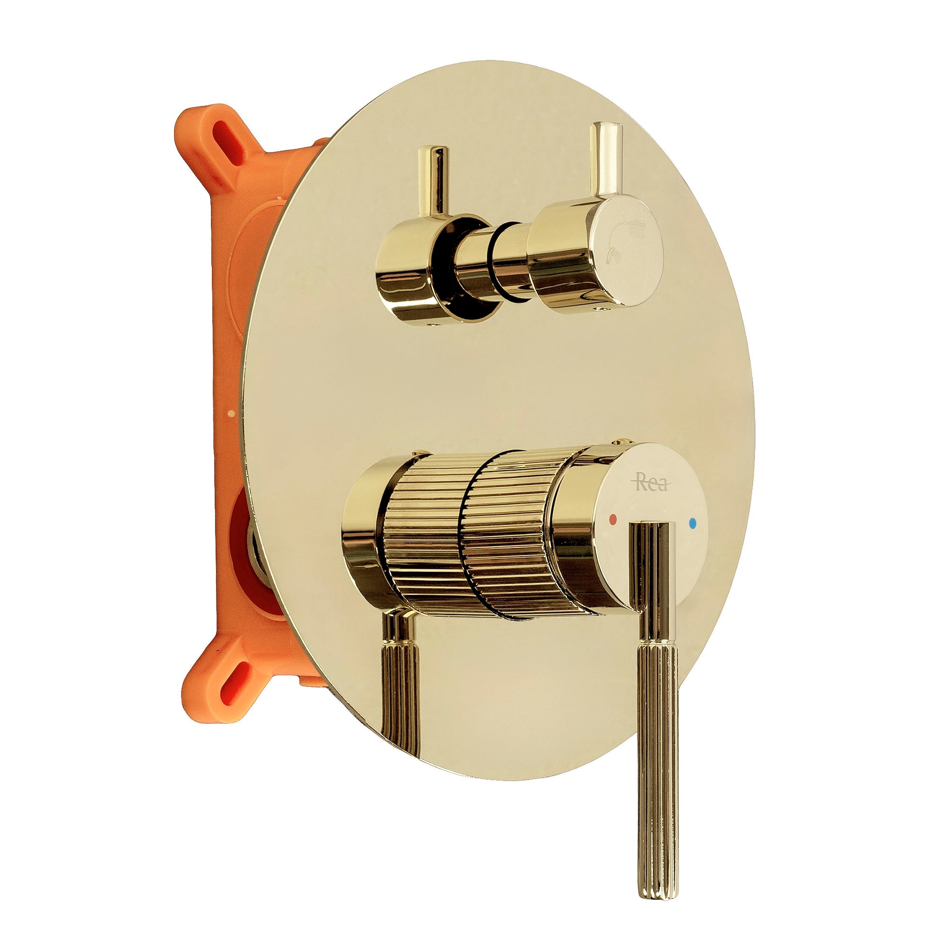 Set de dus incastrat Rea Argon Gold + BOX  2