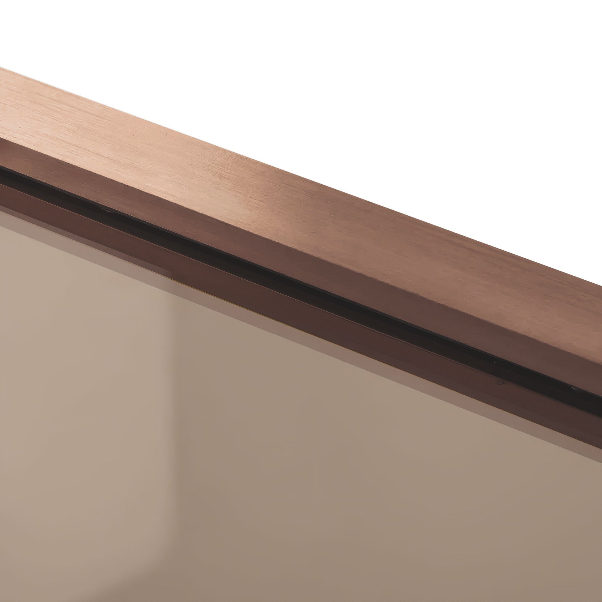 Cabina de dus DIAMOND 90x90 cm COPPER BRUSH cu cadita Diamond alb 3
