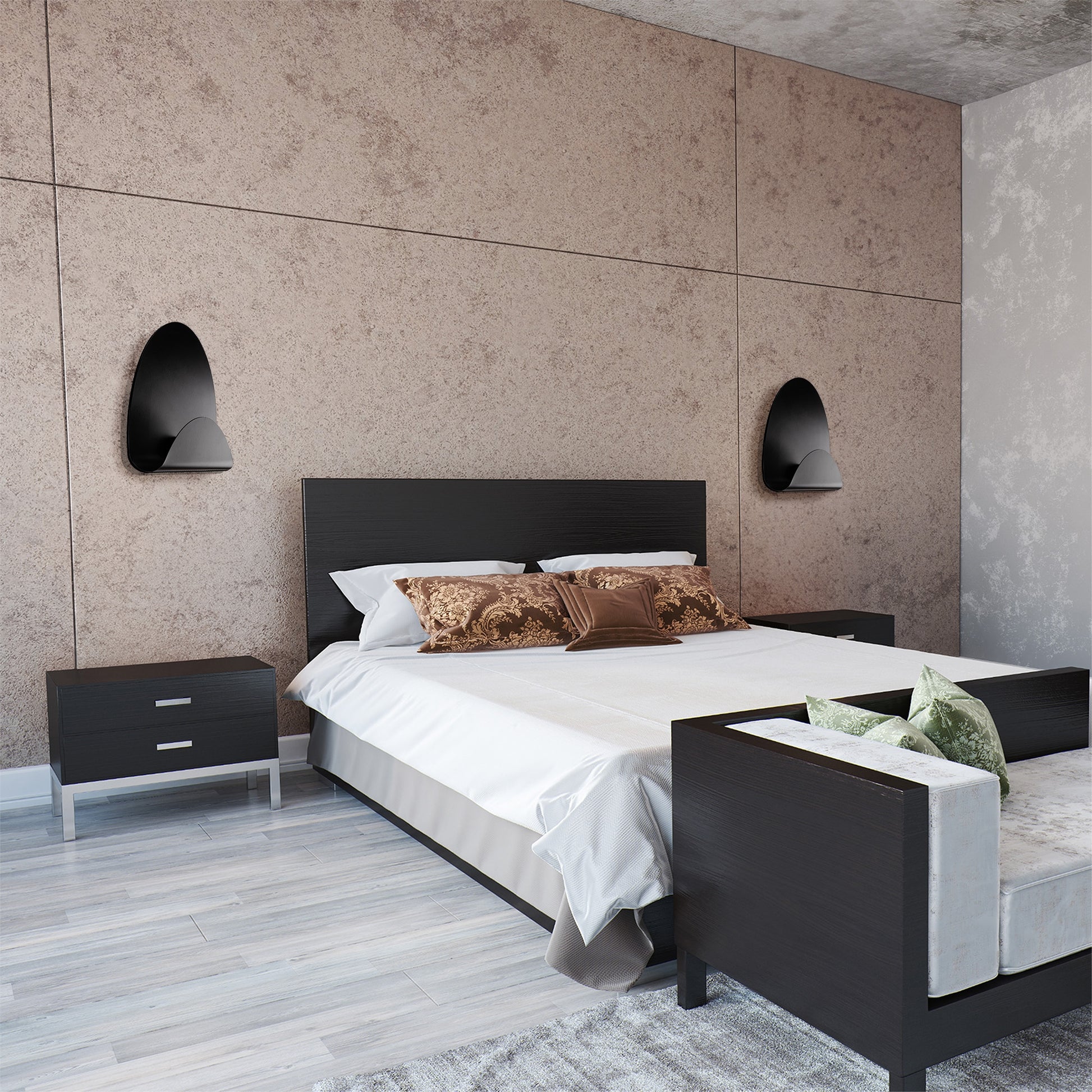 Lampa De Perete App1429-w Black  2