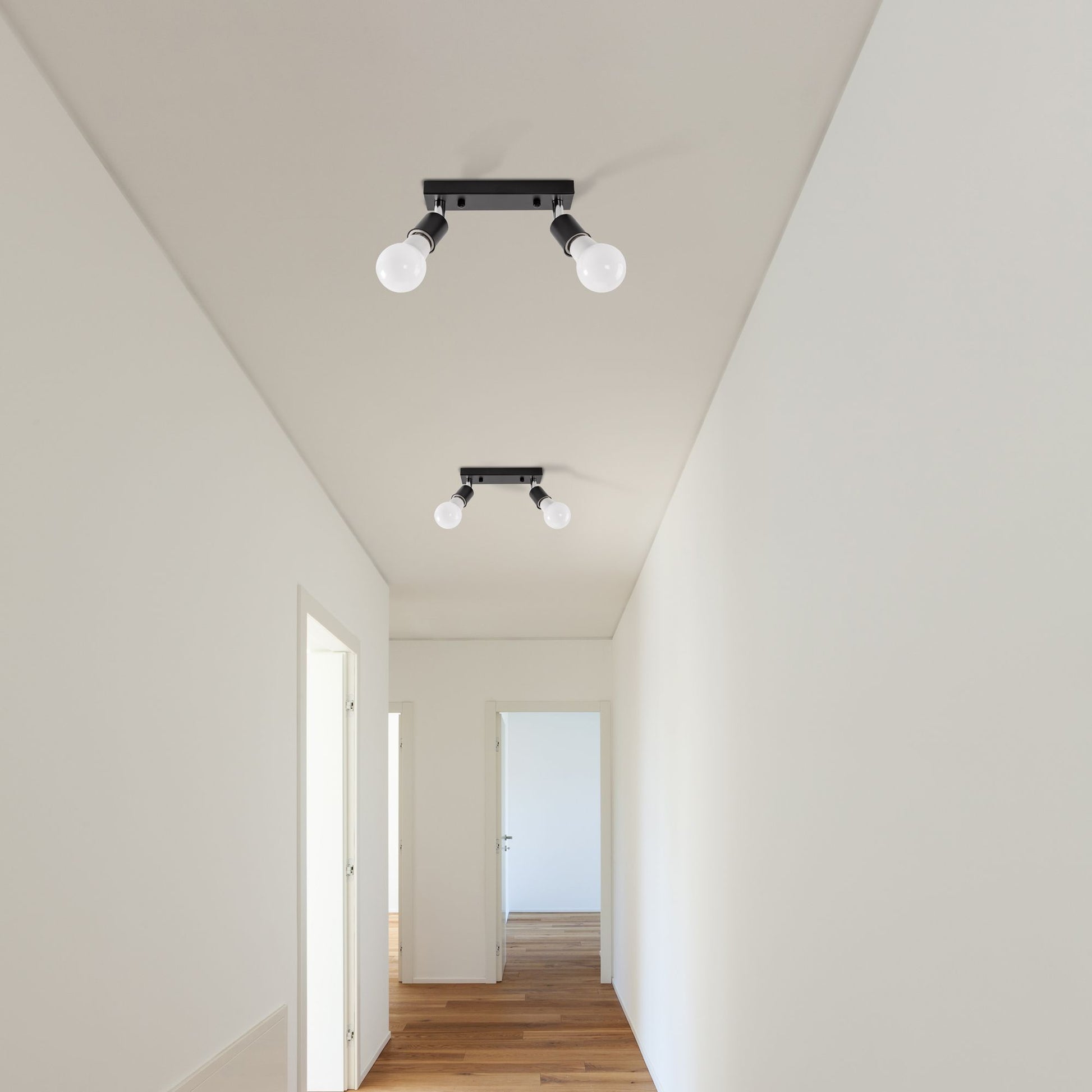 Lampa DE TAVAN Reflector Black APP696-2C  5