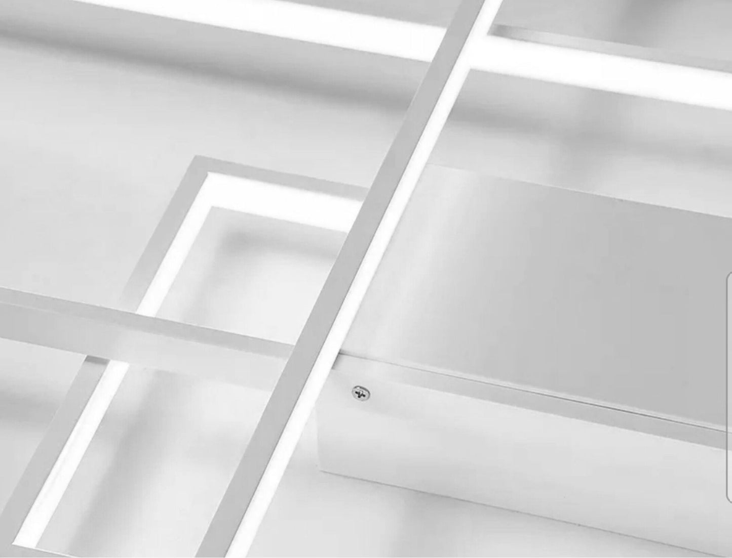 Plafoniera moderna LED + TELECOMANDA WHITE APP660 5