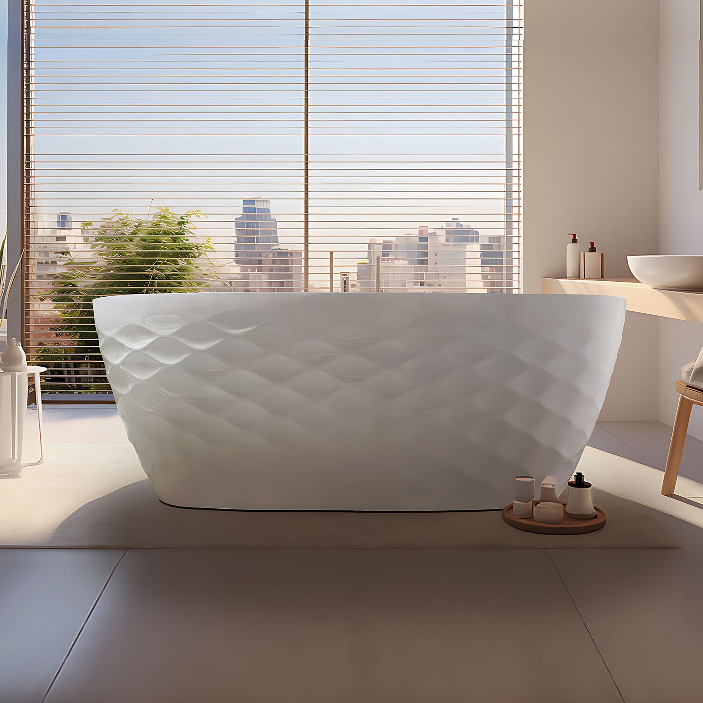 Cadă Acrilică Freestanding Gaja 170  5