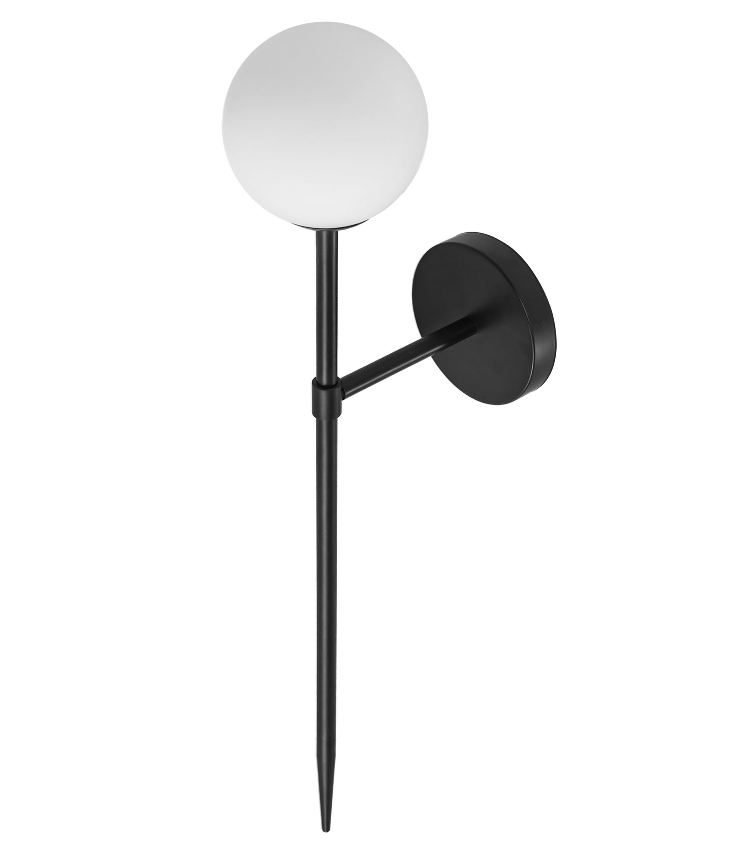 Aplica De Perete Neagra Moderna 52cm APP577-1W  3